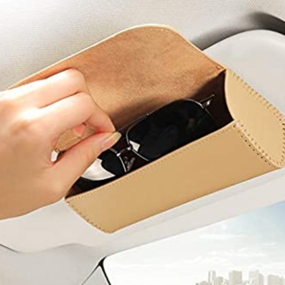 Mens Sunglasses Case for Visor